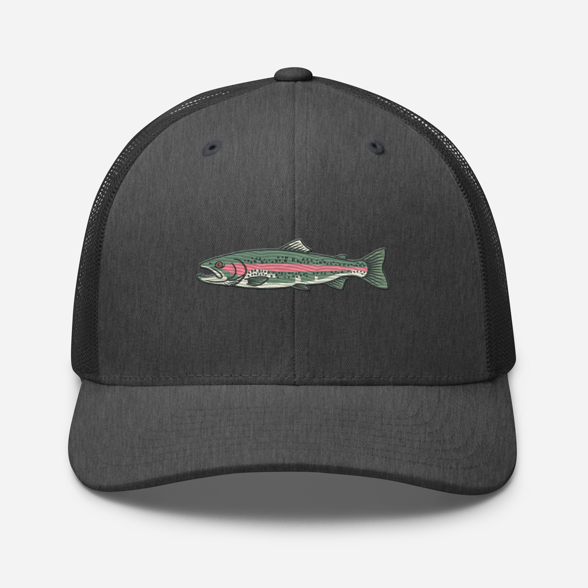 Heather Gray Classic Rainbow Trout Hat - Image 9