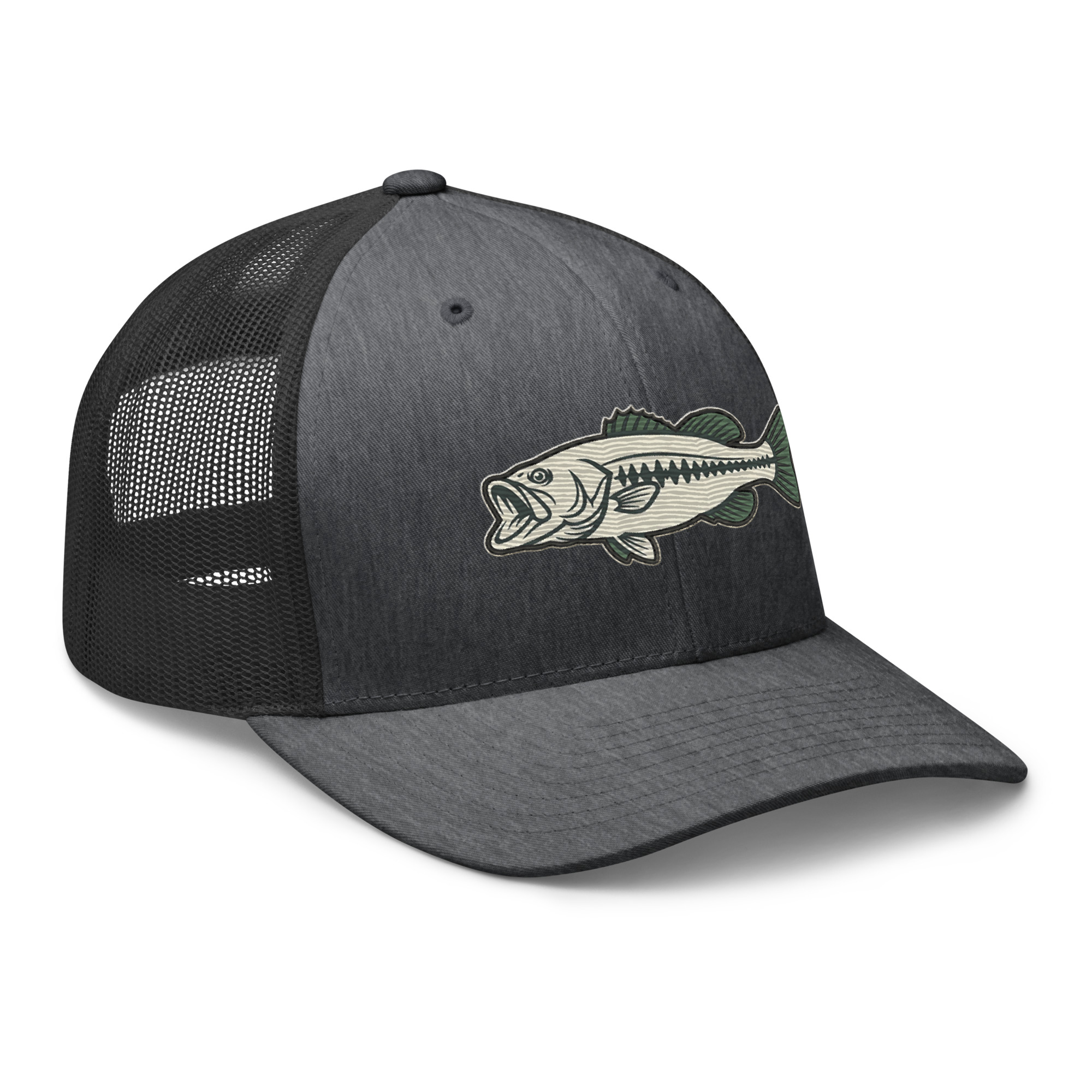 Olive Khaki Vintage Style Bass Hat - Image 31