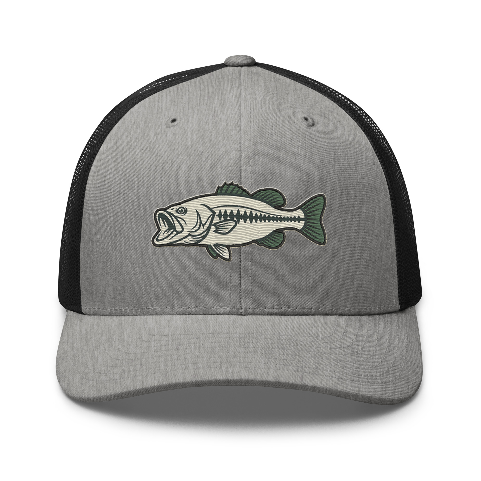 Olive Khaki Vintage Style Bass Hat - Image 38