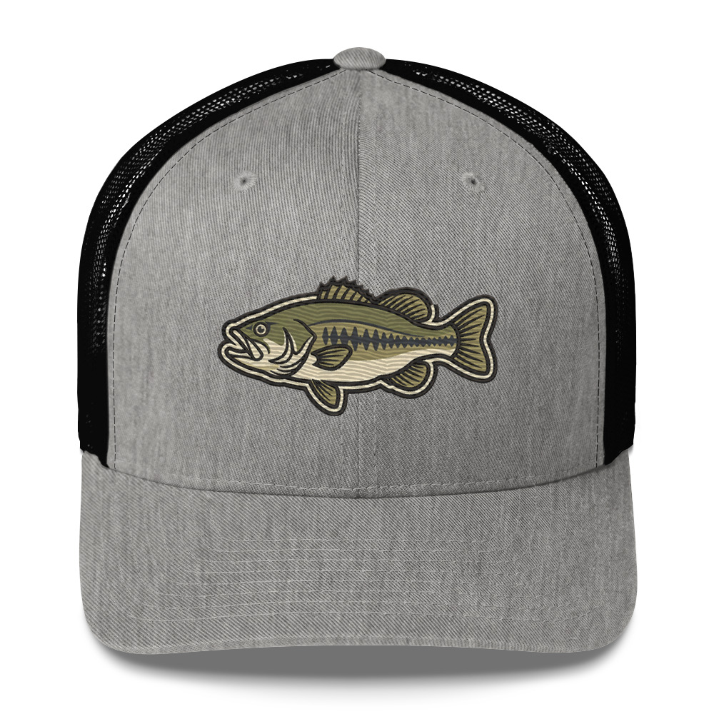 Largemouth Bass Fishing Hat - Image 8