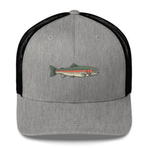 River Stream Rainbow Trout Hat