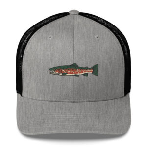 Trout Anatomy Blueprint Hat