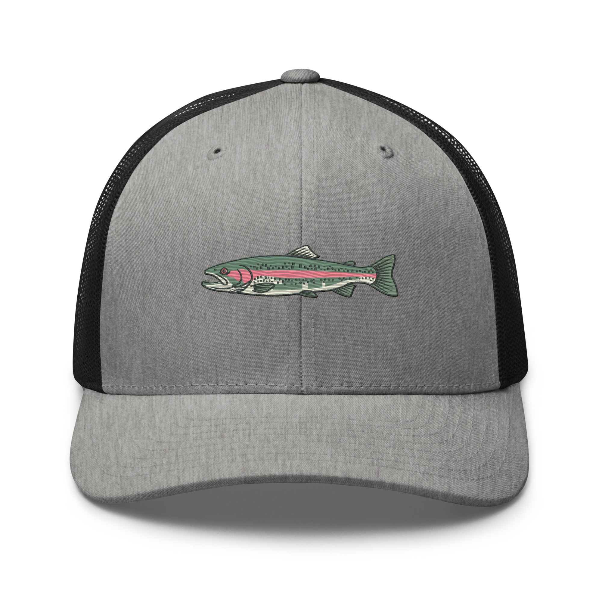 Heather Gray Classic Rainbow Trout Hat - Image 14