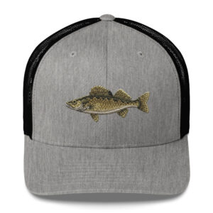 Walleye Fishing Hat – Classic Style for Walleye Anglers