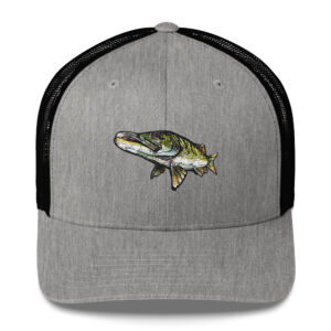 Northern Pike Fishing Hat – Made for Pike Anglers
