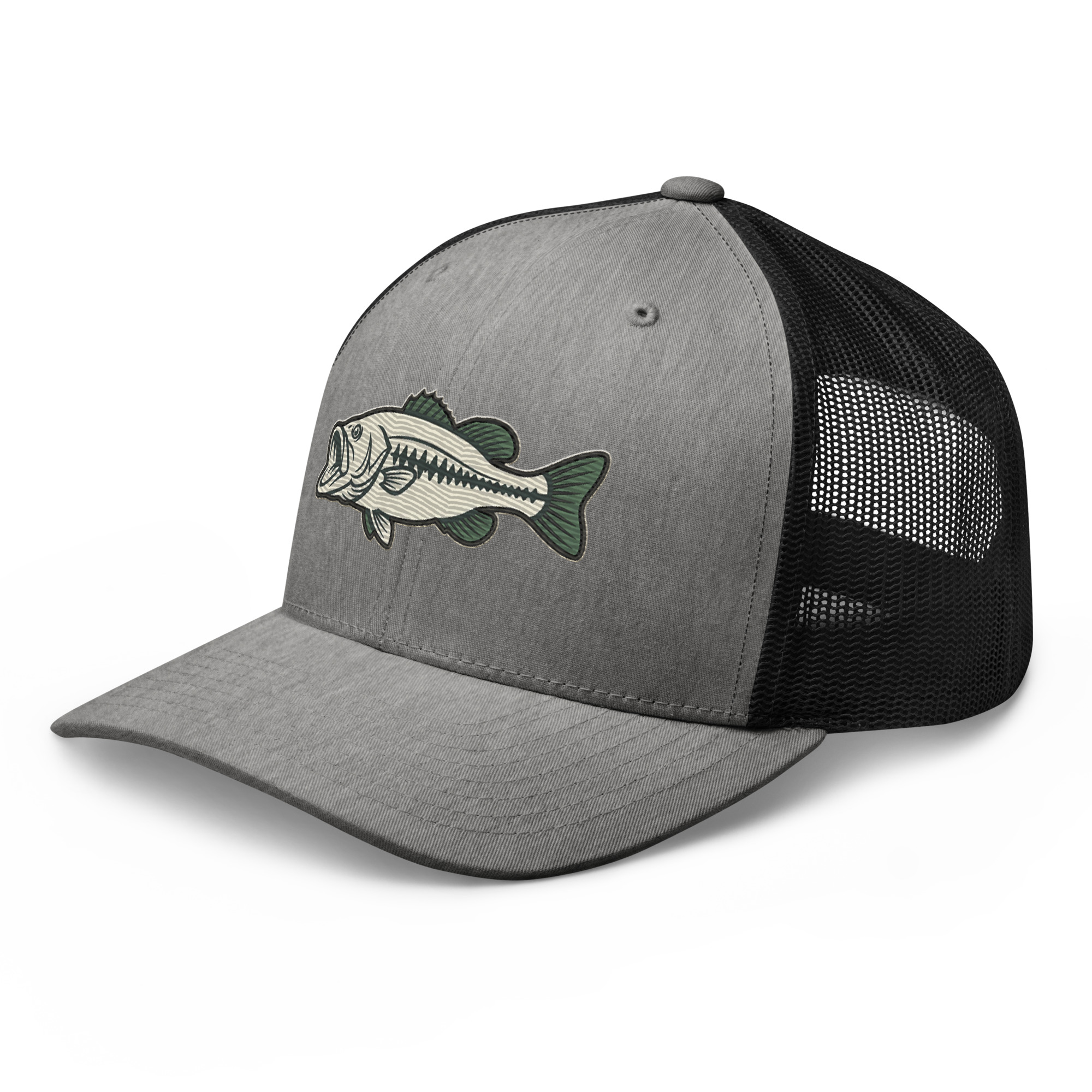 Olive Khaki Vintage Style Bass Hat - Image 41