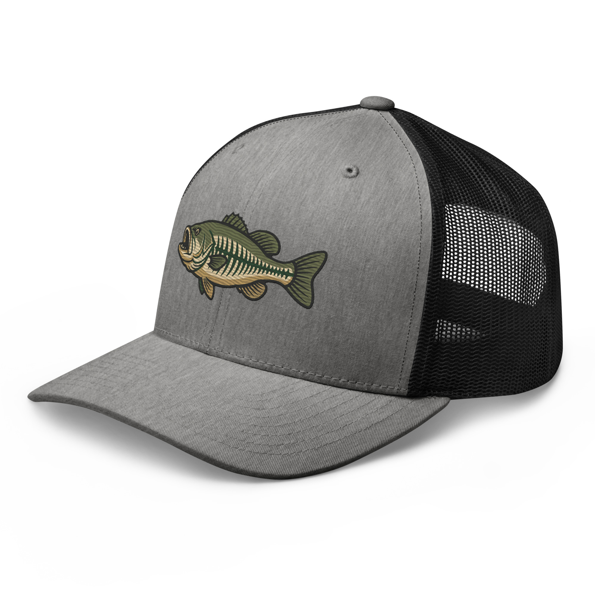 Skeleton Bass Fishing Hat - Image 41