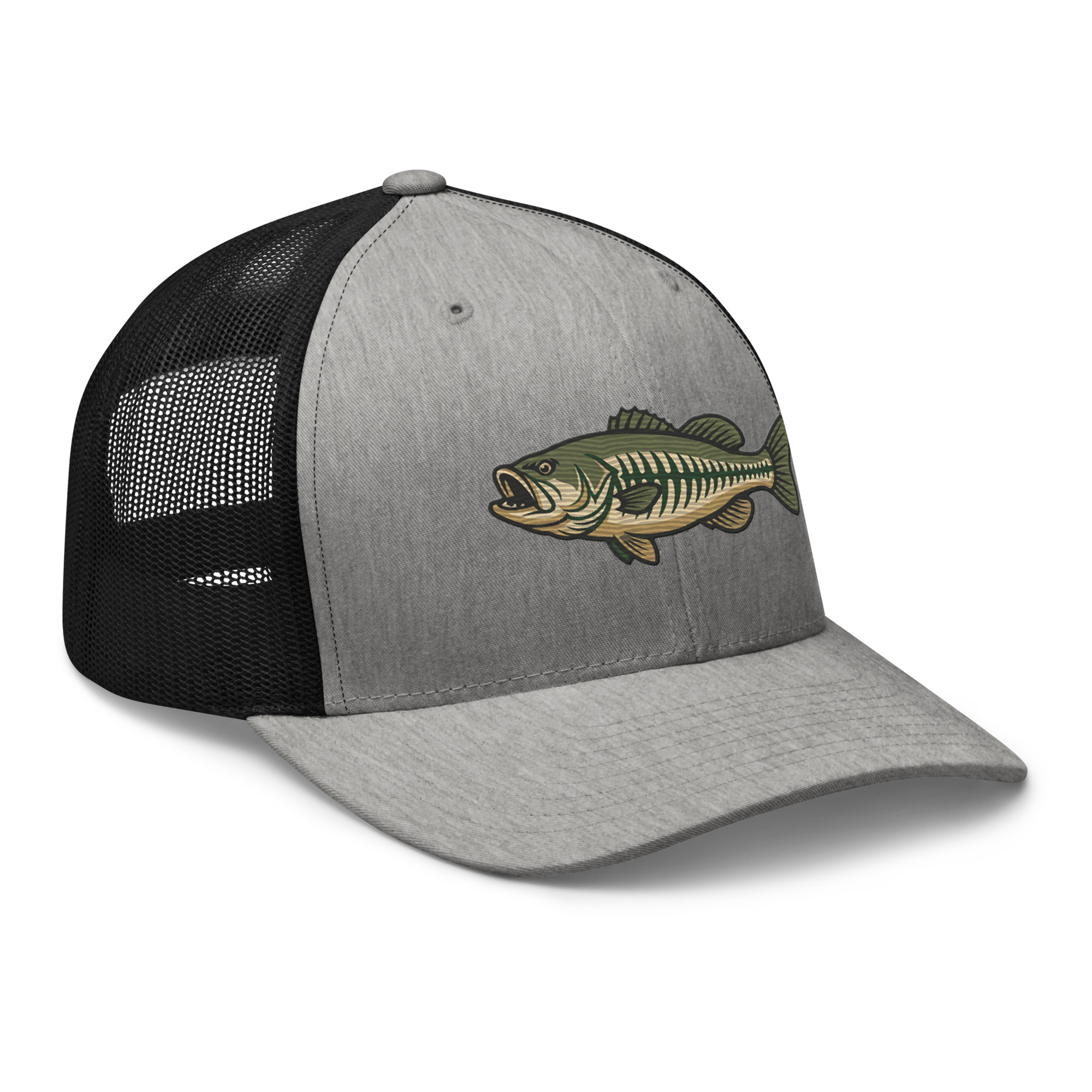 Skeleton Bass Fishing Hat - Image 43