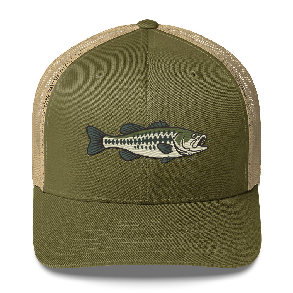 Largemouth Bass Fishing Hat