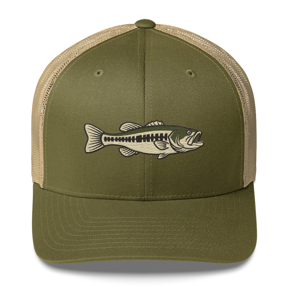 Largemouth Bass Fishing Hat