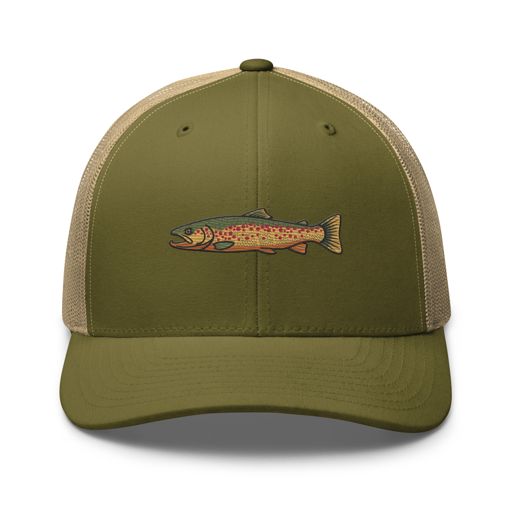Detailed Speckled Trout Stream Hat - Image 2