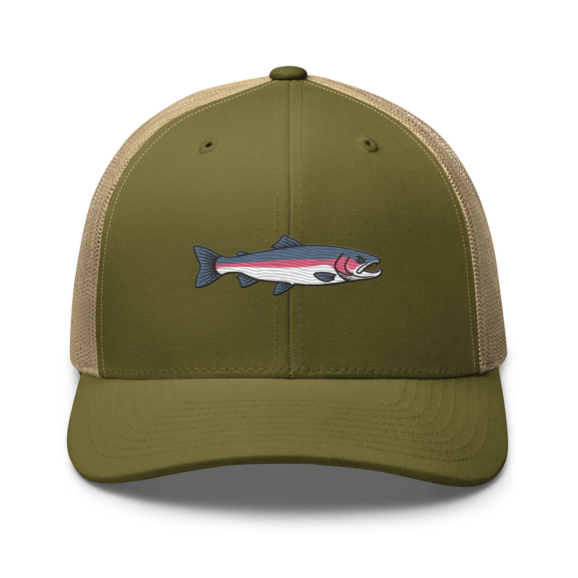 Heather Gray Sleek Rainbow Trout Hat - Image 13