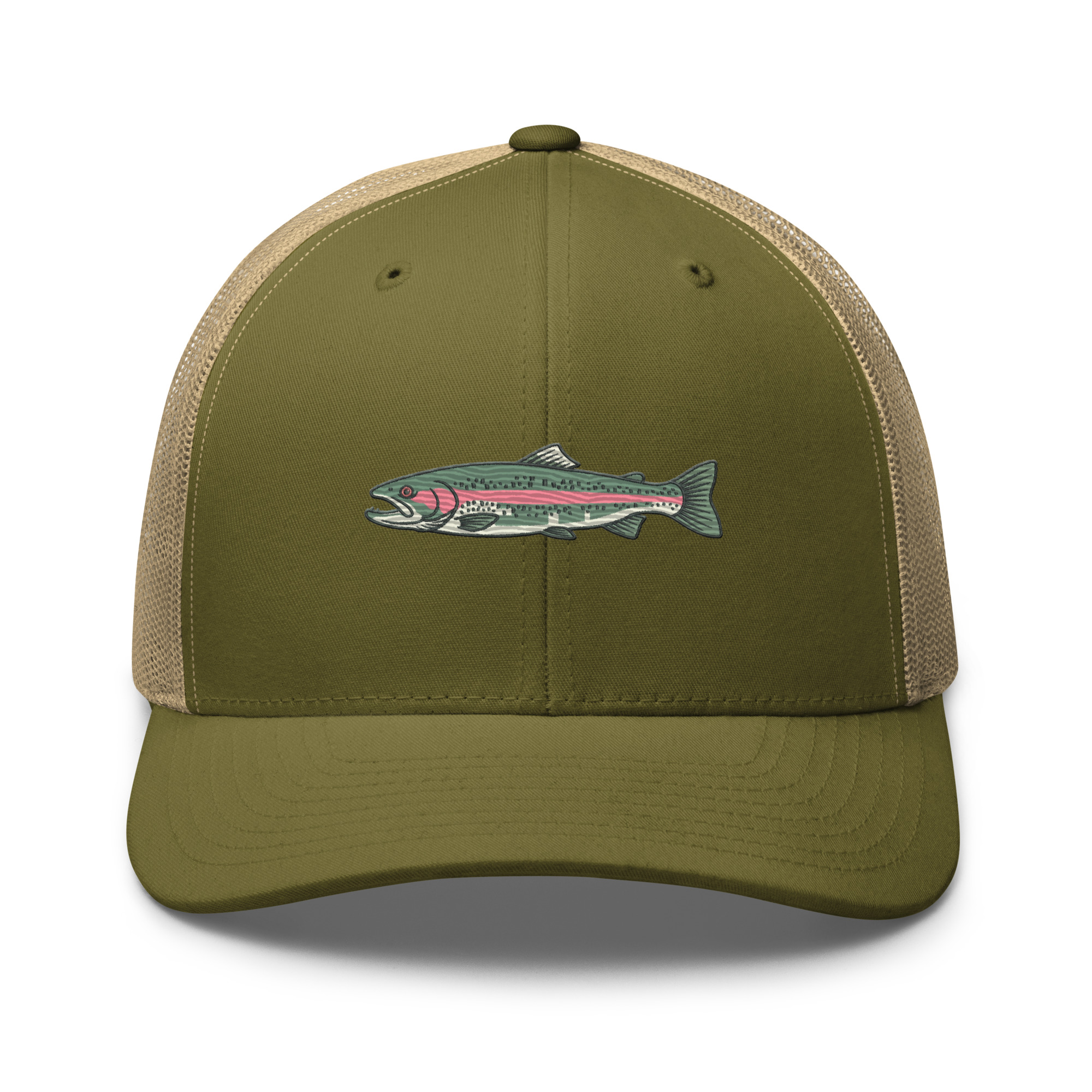 Heather Gray Classic Rainbow Trout Hat - Image 16