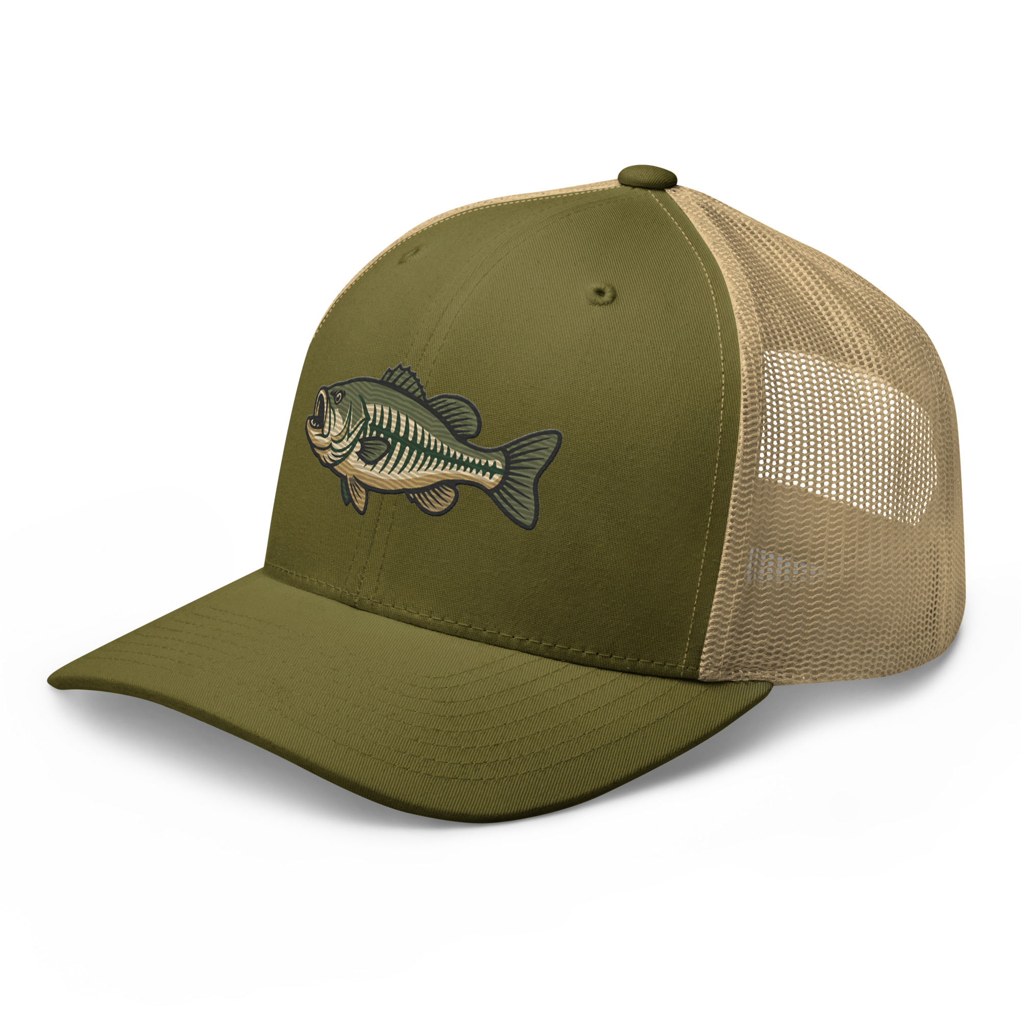 Skeleton Bass Fishing Hat - Image 46