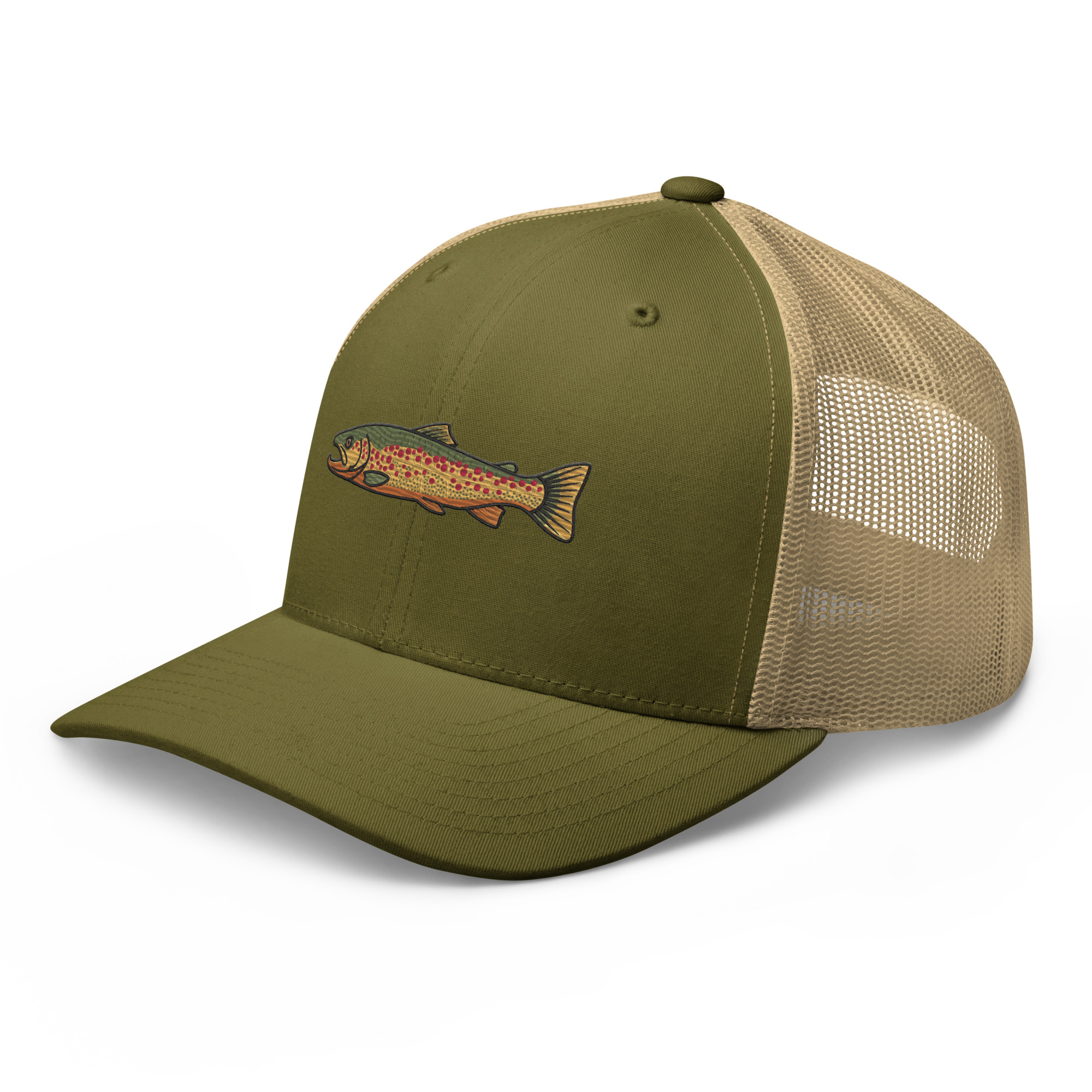 Detailed Speckled Trout Stream Hat - Image 3