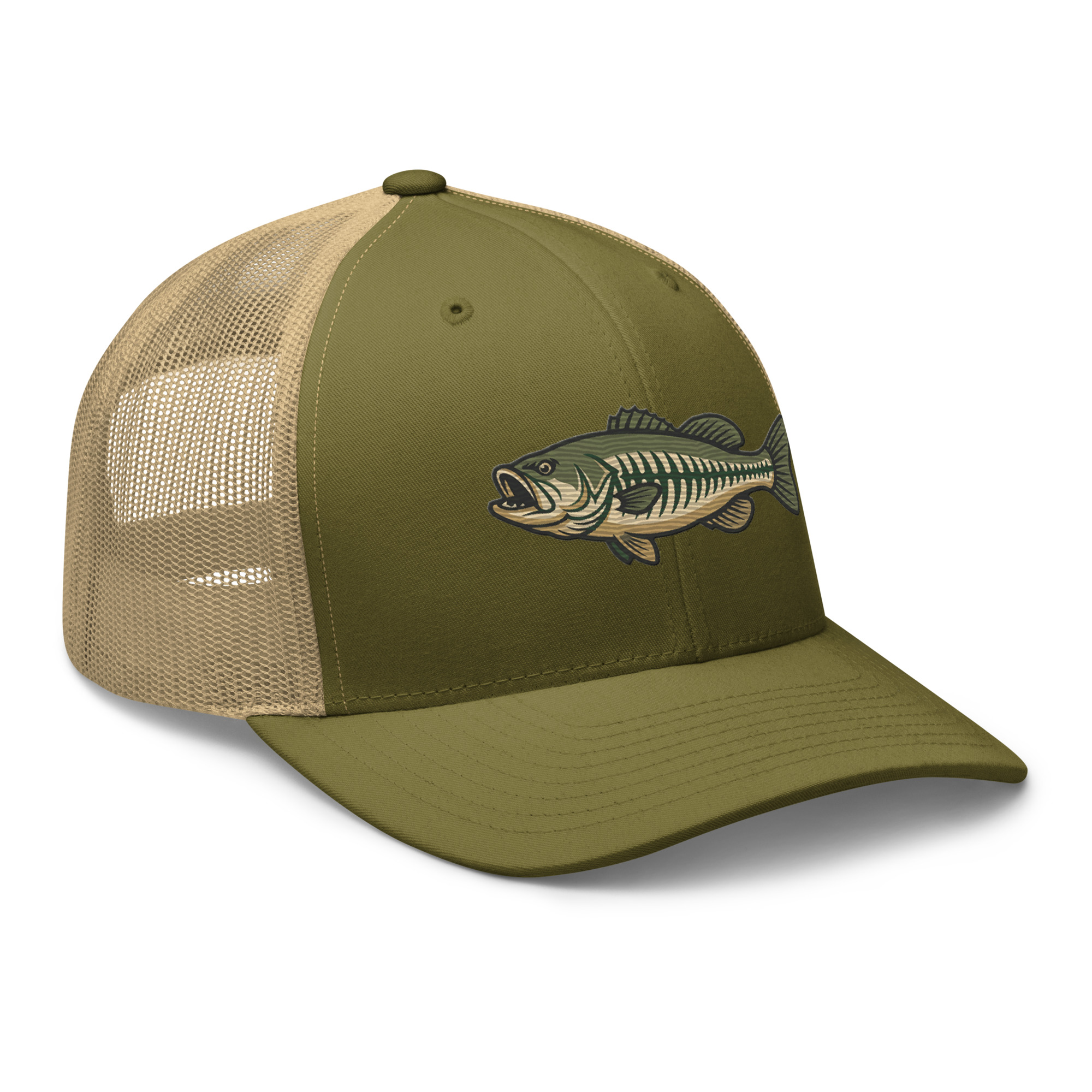 Skeleton Bass Fishing Hat - Image 48