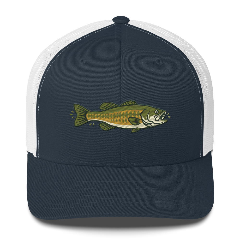 Largemouth Bass Fishing Hat - Image 3