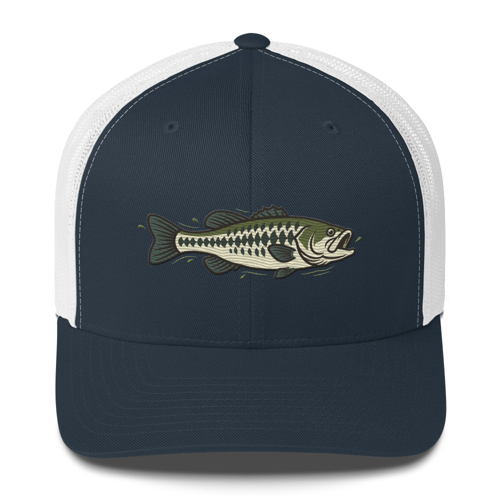 Largemouth Bass Fishing Hat - Image 3
