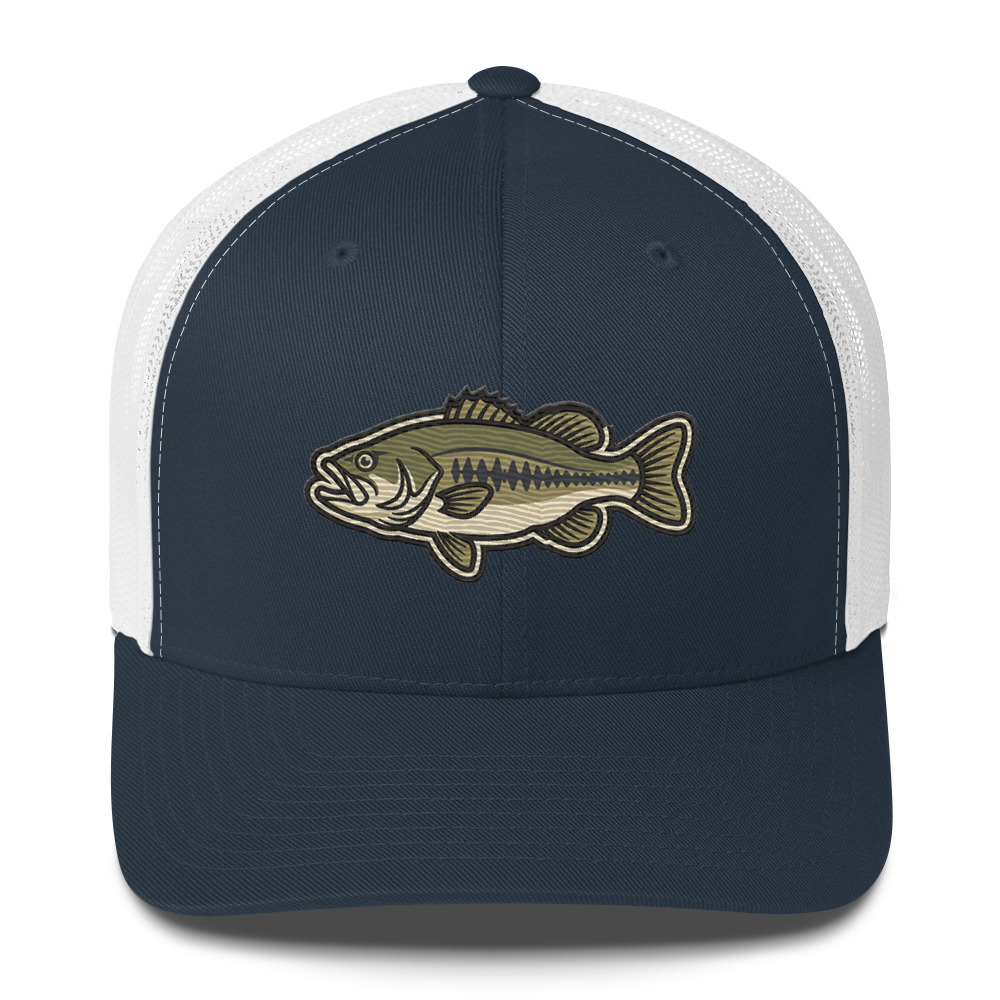 Largemouth Bass Fishing Hat - Image 3