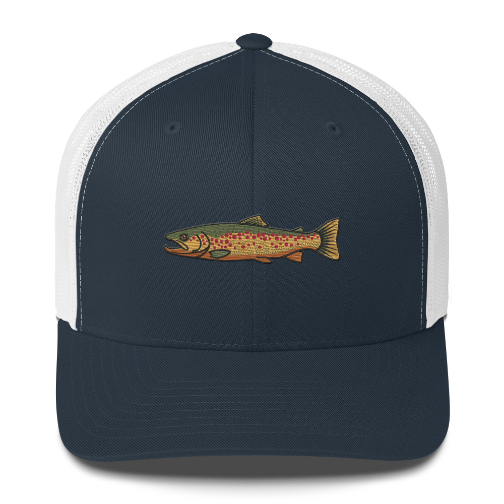 Detailed Speckled Trout Stream Hat - Image 19