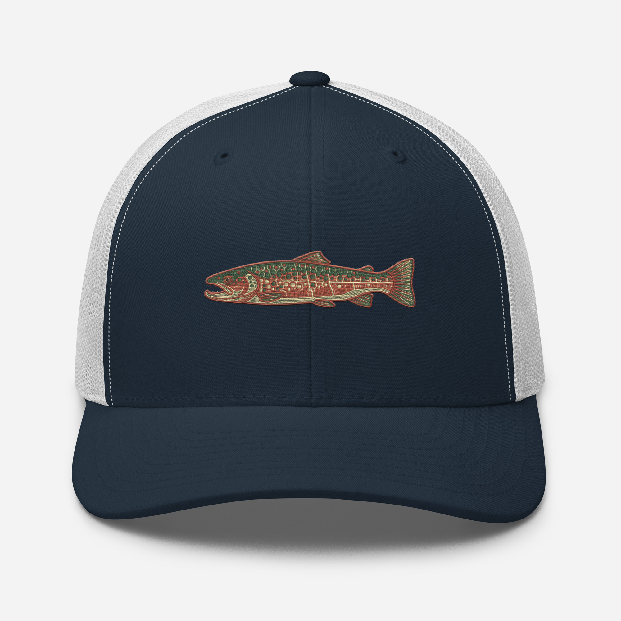 Detailed Speckled Trout Stream Hat - Image 2