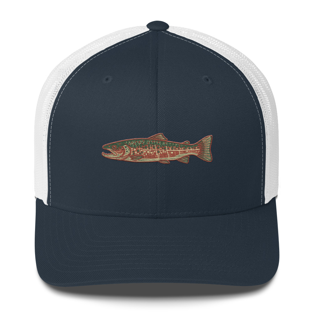 Detailed Speckled Trout Stream Hat - Image 18