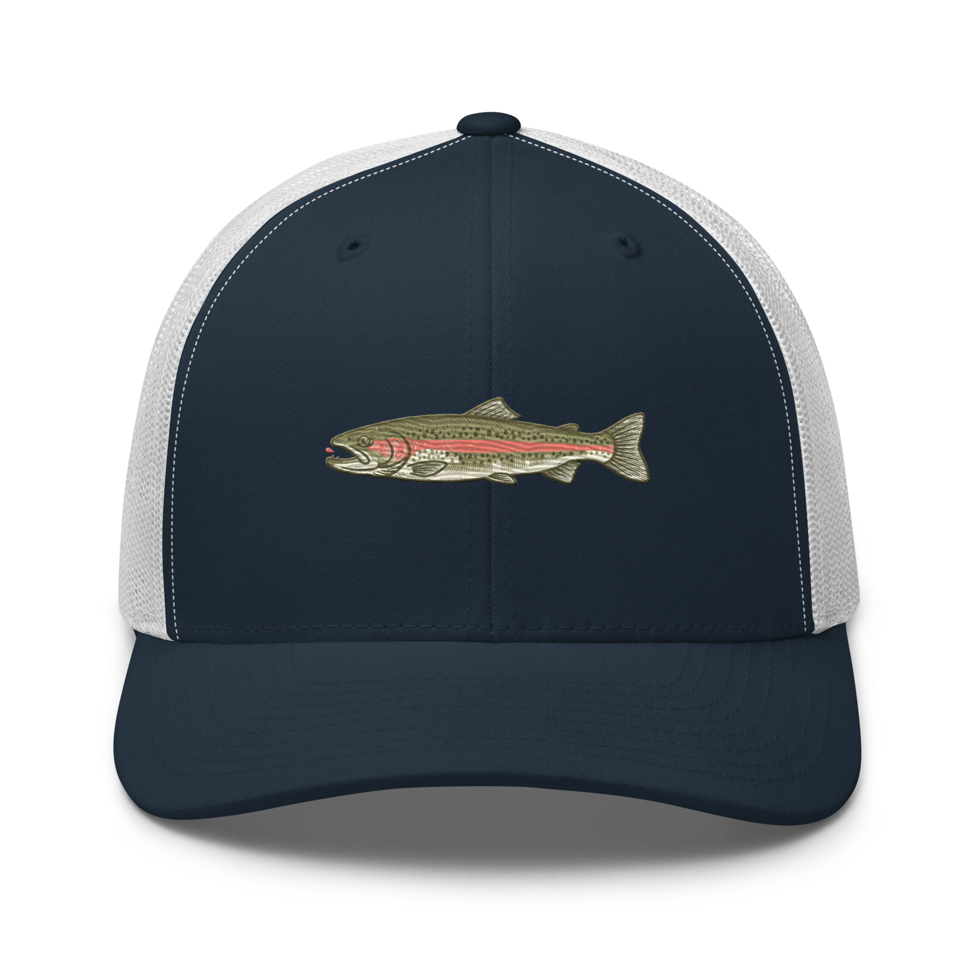 Heather Gray Rainbow Trout Angler Hat - Image 2