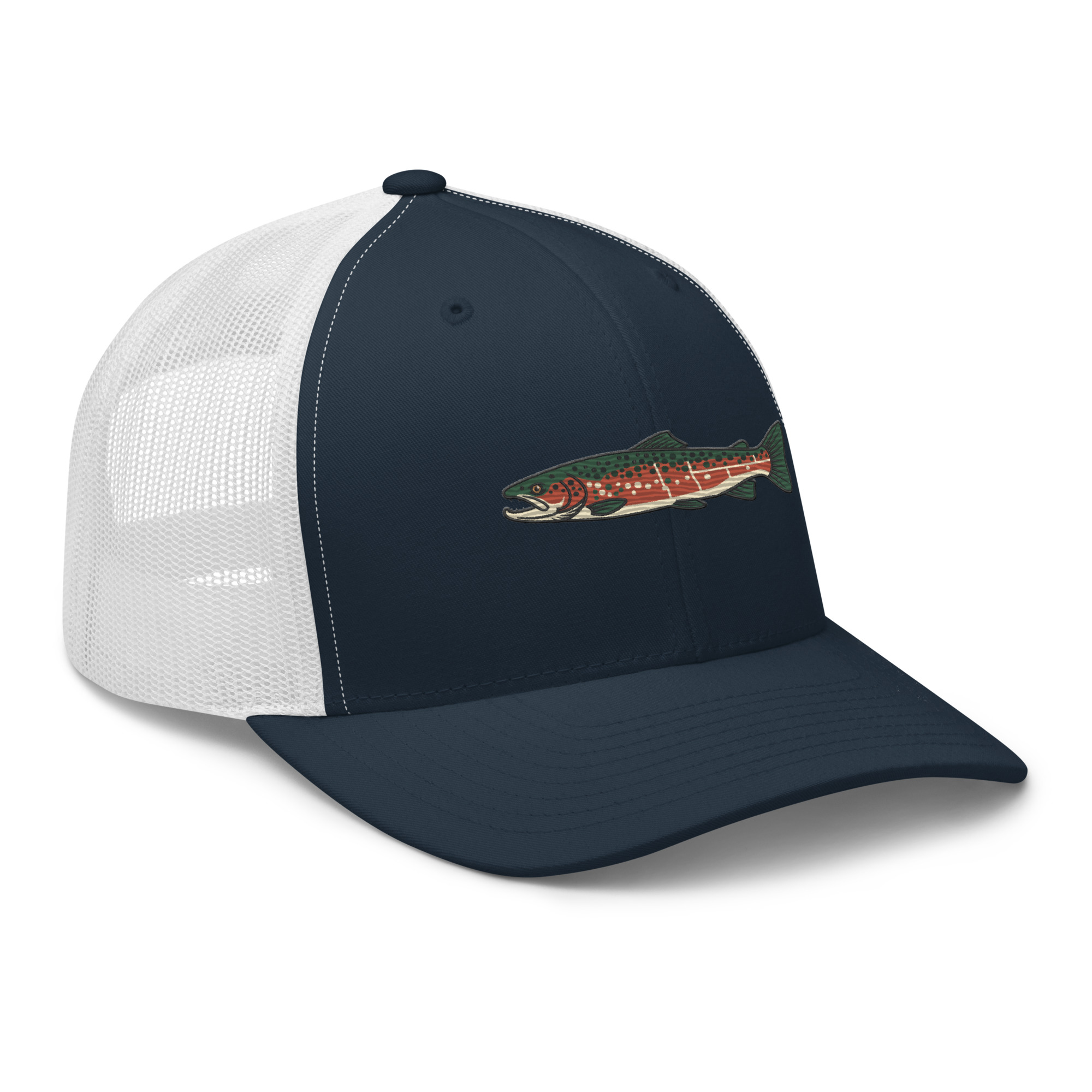 Trout Anatomy Blueprint Hat - Image 3