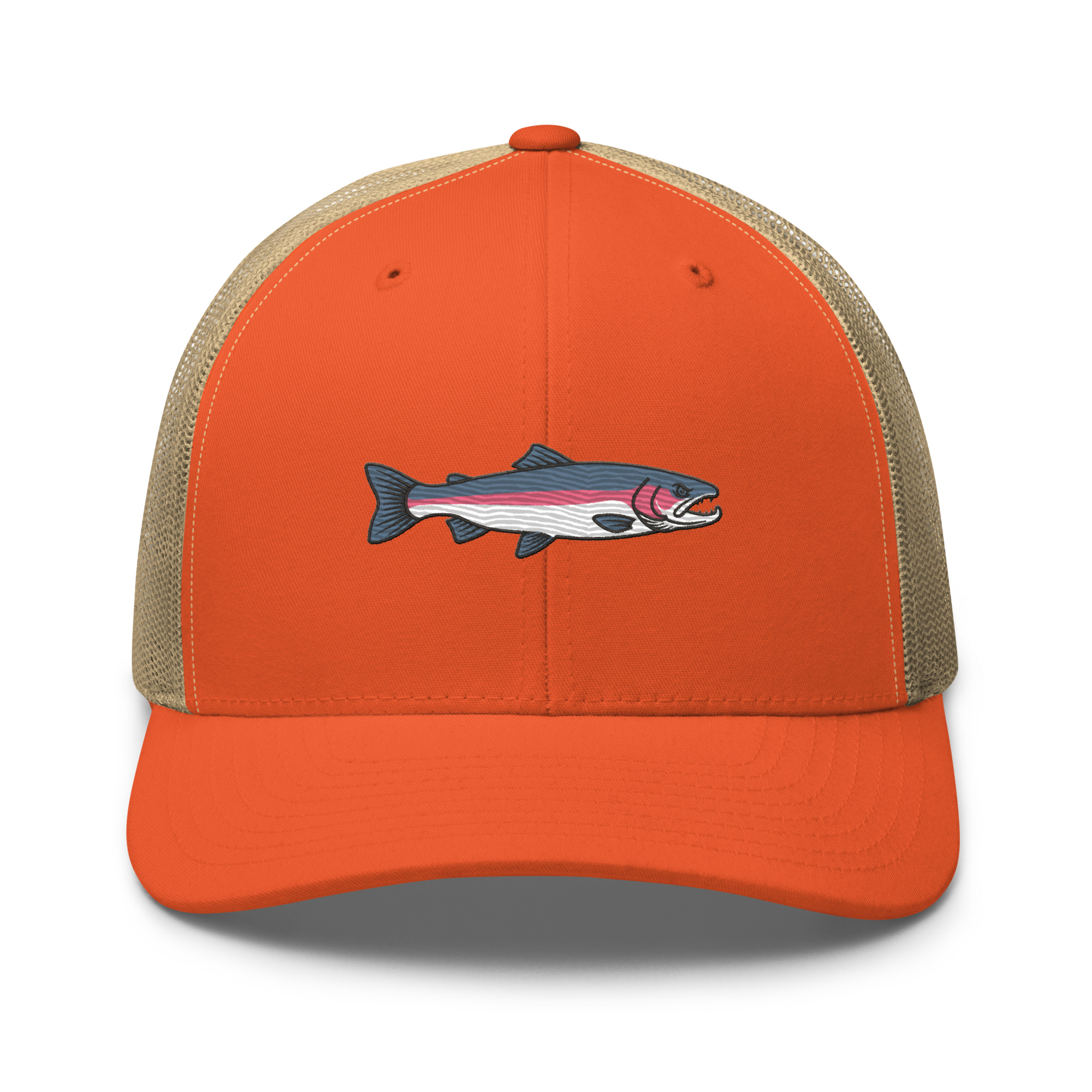 Heather Gray Sleek Rainbow Trout Hat - Image 9