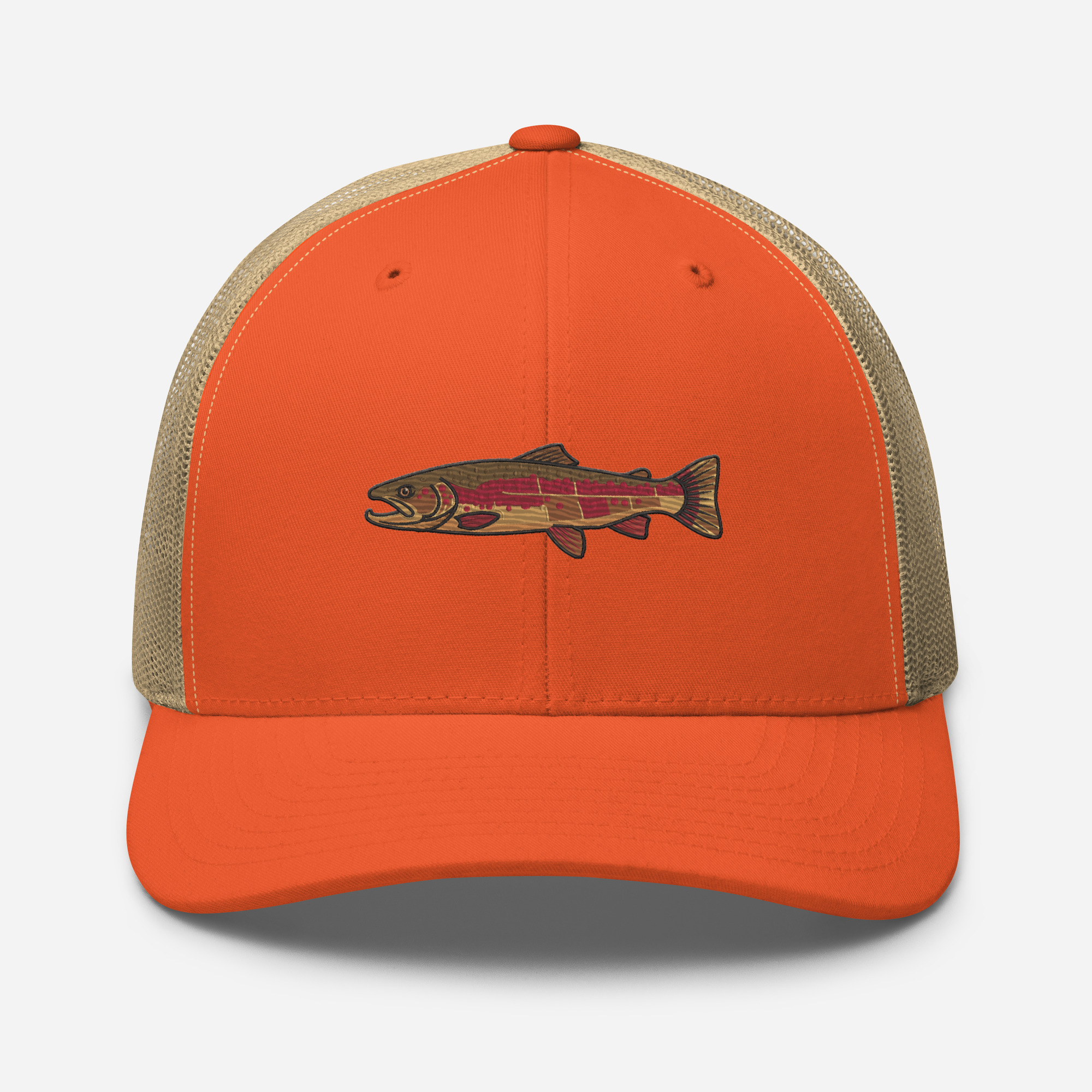 Heather Gray Technical Anatomy Trout Hat - Image 10