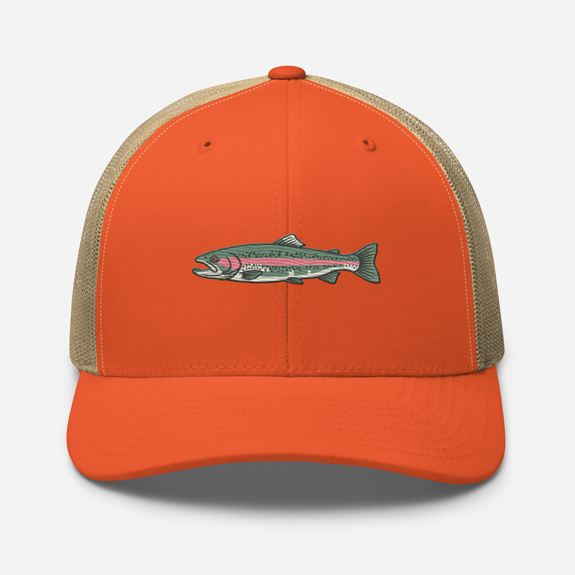 Heather Gray Classic Rainbow Trout Hat - Image 11