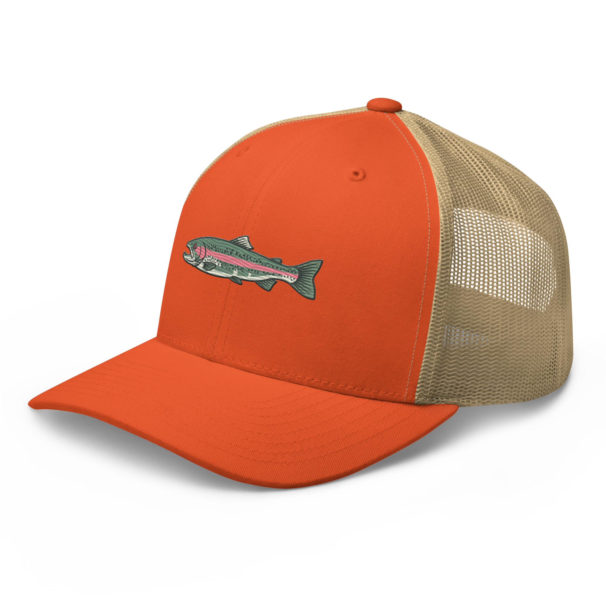 Heather Gray Classic Rainbow Trout Hat - Image 13