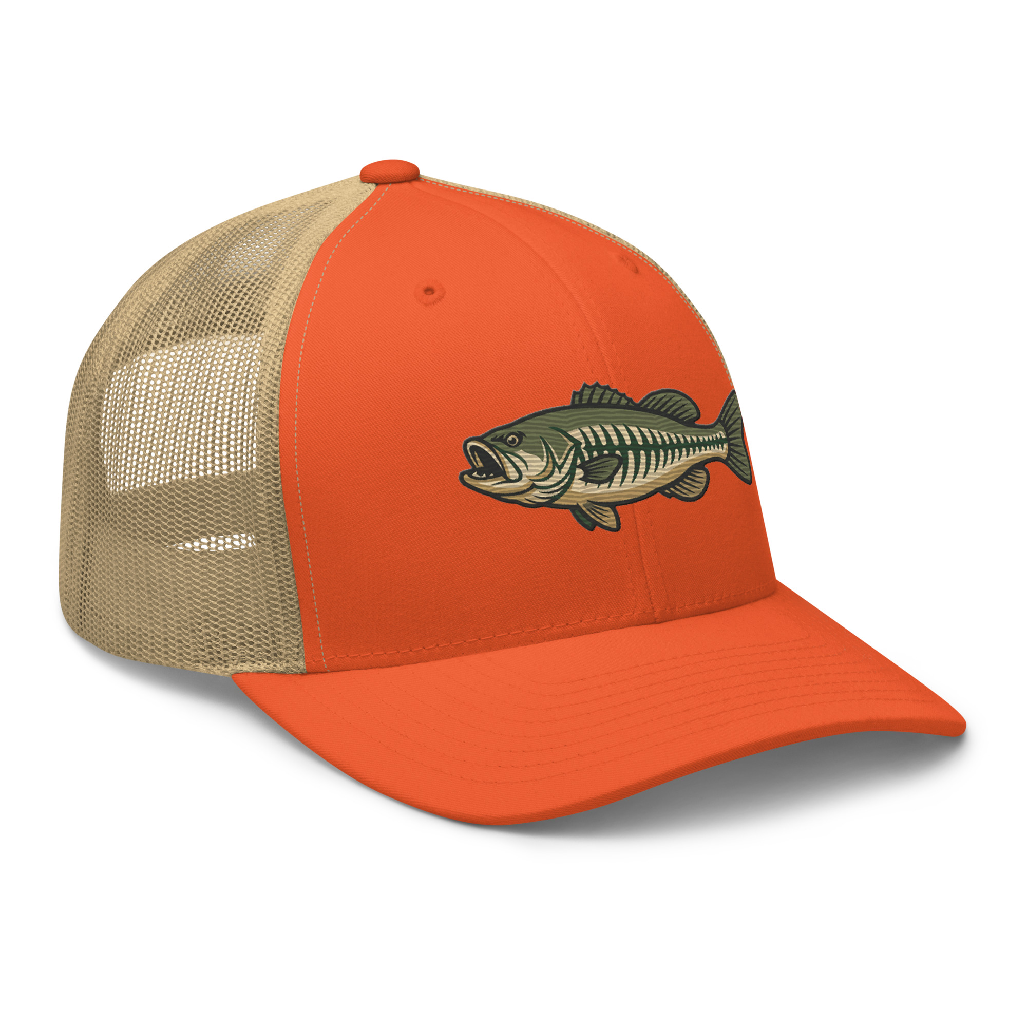 Skeleton Bass Fishing Hat - Image 37