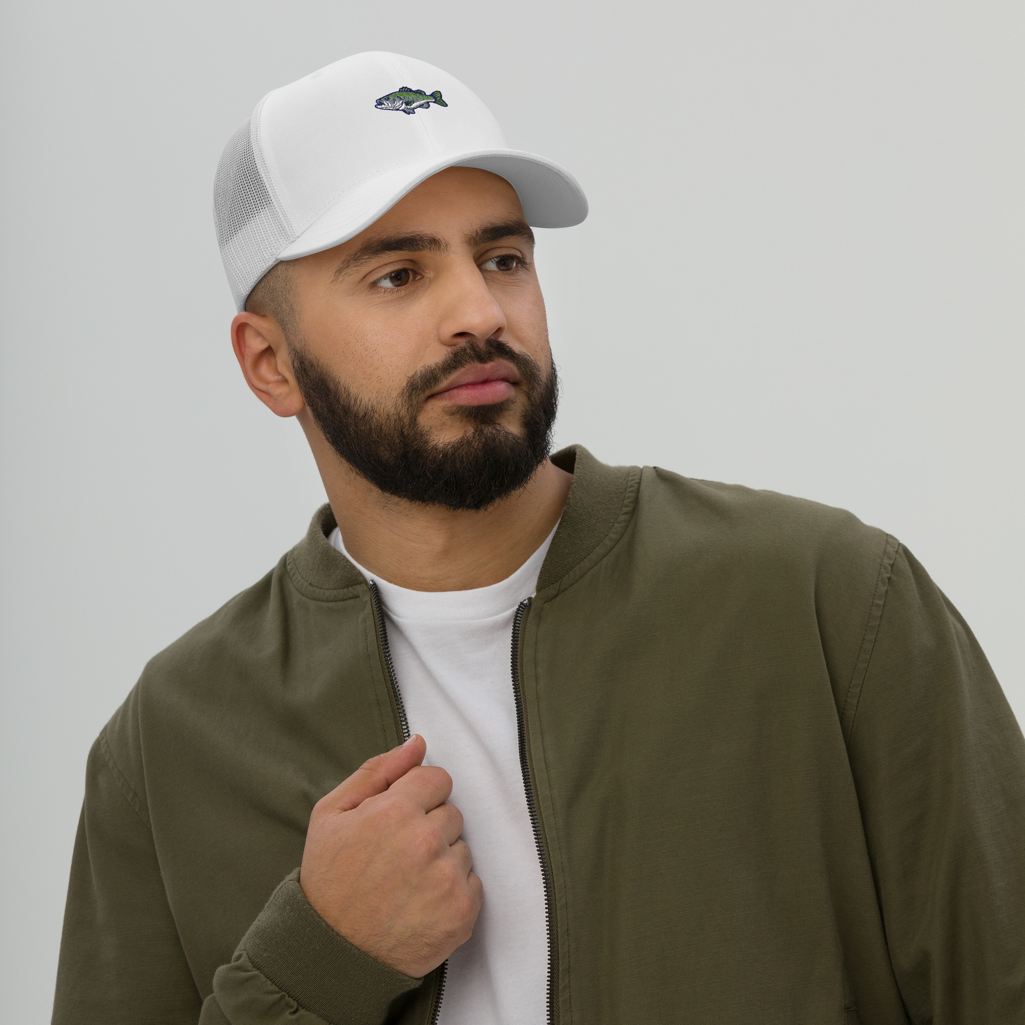 Retro Trucker Hat - Yupoong 6606 - Image 2