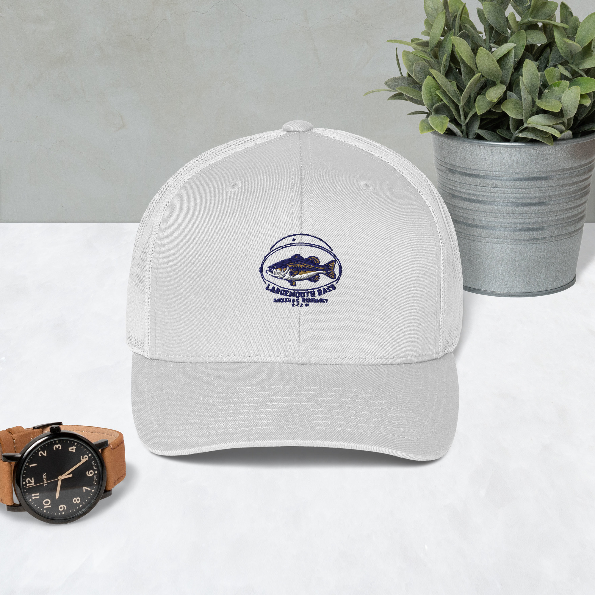 Largemouth Bass Technical Anatomy Division Hat - Image 4