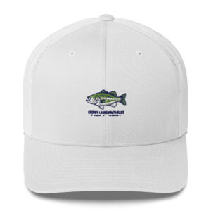 Trophy Largemouth Bass Hat | Yupoong 6606 Embroidered Cap