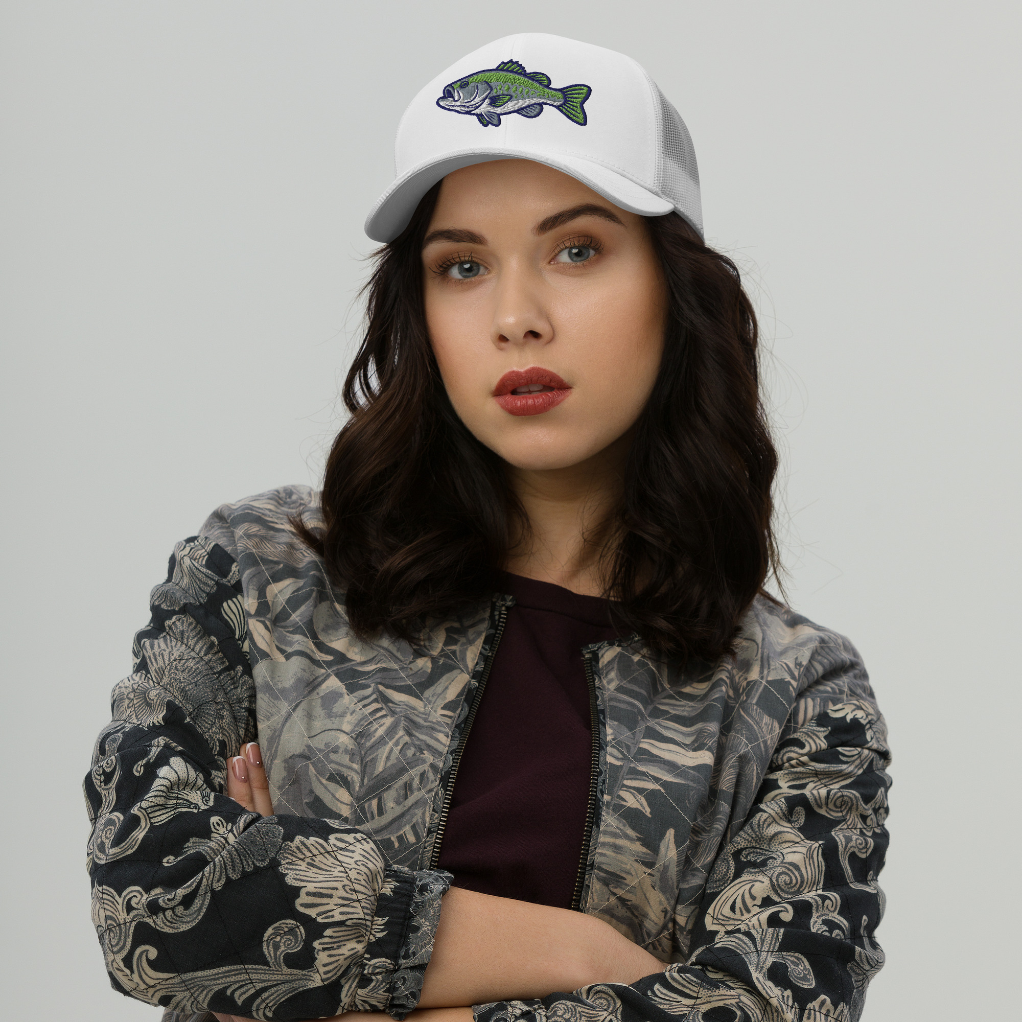 Retro Trucker Hat - Yupoong 6606 - Image 5