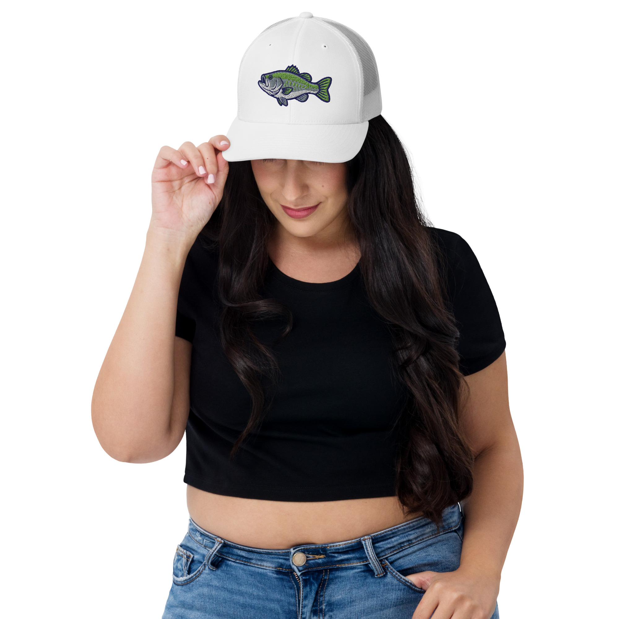 Retro Trucker Hat - Yupoong 6606 - Image 6