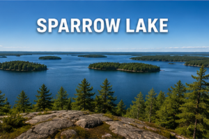 Sparrow Lake fishing lodges and cottage accommodations in Ontario