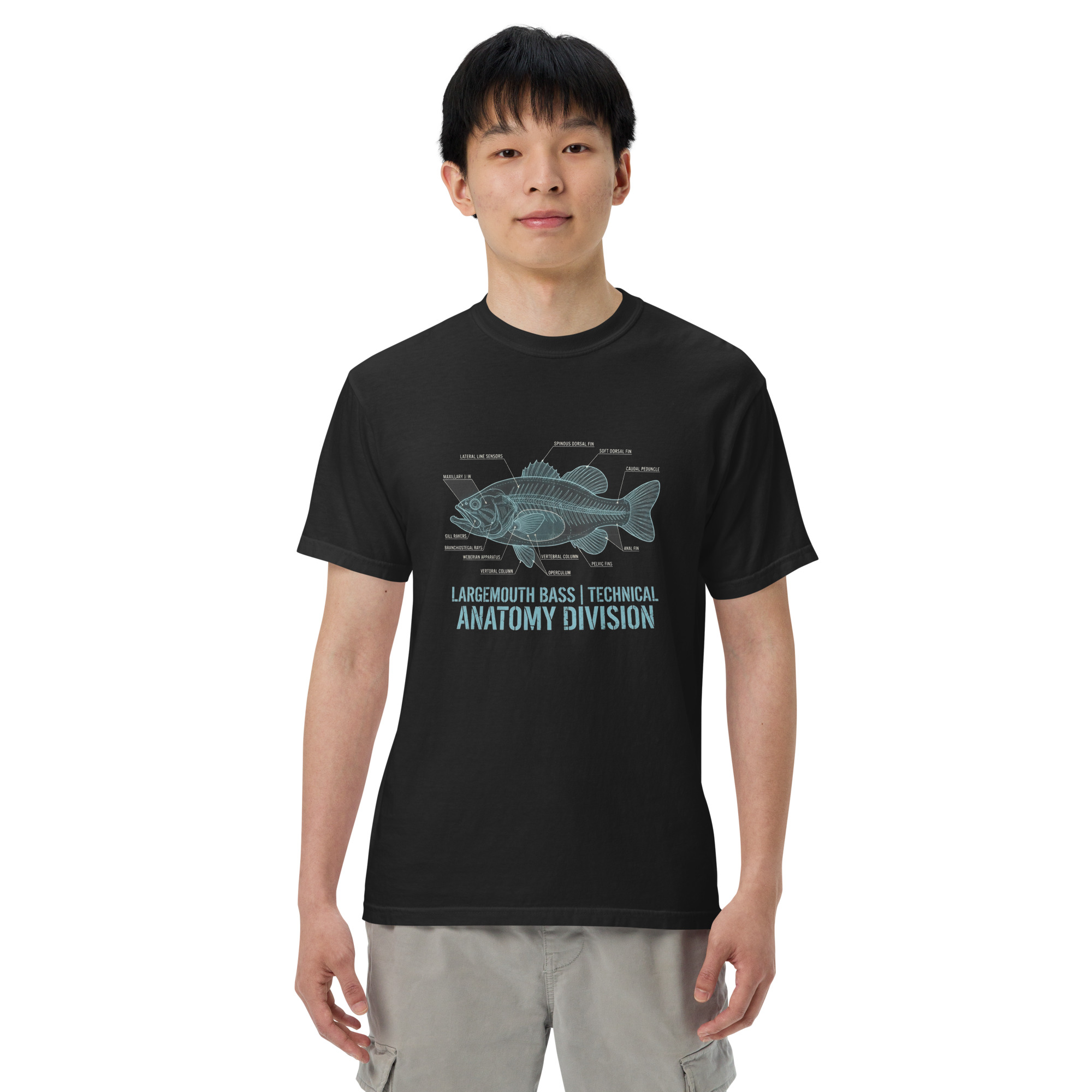 Largemouth Bass Technical Anatomy Division Shirt | Blueprint Angler Apparel - Image 5