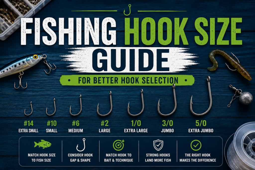 Fishing Hook Size Guide
