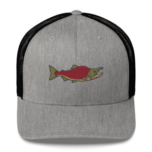 Spawning Salmon Fishing Hat